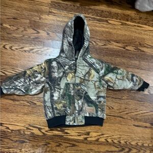 Kids Camouflage Zip-Up Jacket